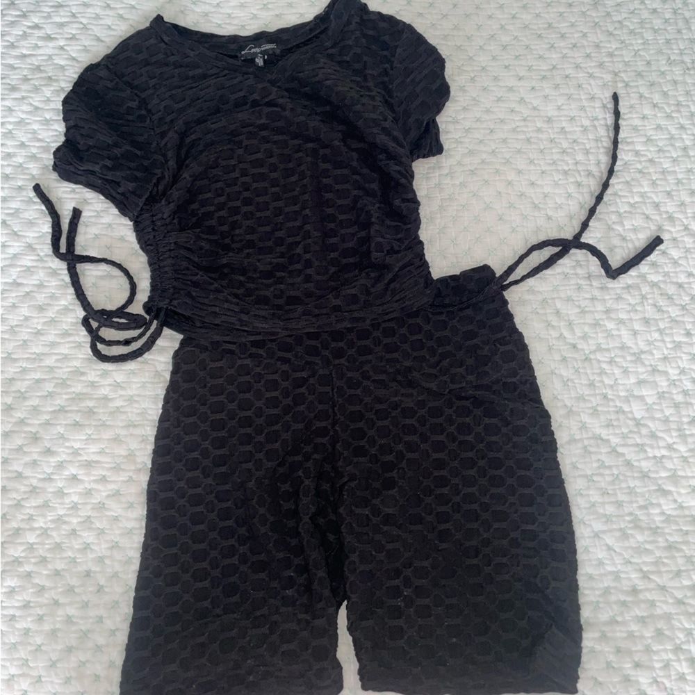 Black athletic set